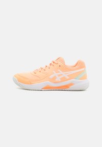 ASICS GEL DEDICATE 8 - Padel cipő - bright sunstone/white