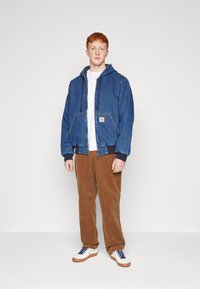 Carhartt WIP ACTIVE JACKET - Denim jacket - blue stone washed