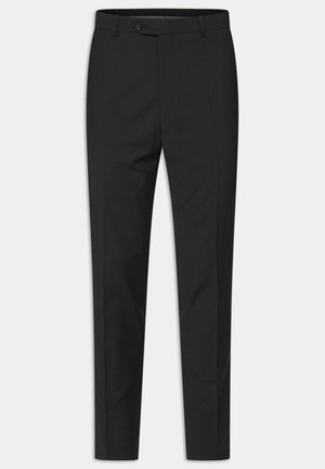 DENZ - Trousers - black tile