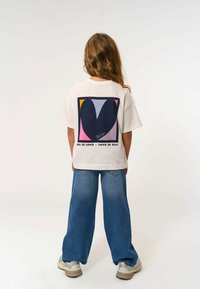The New PERLEY OS S_S TEE. - Tričko s potlačou - cloud dancer