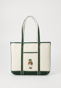 TOTE SMALL - Handtas - ecru/northwest pine