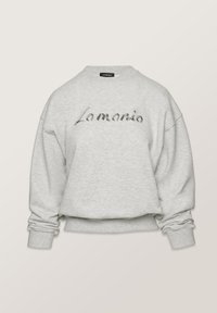 LA MANIA FIORA - Bluză de molton - grey
