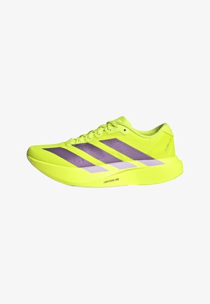 adidas Performance, ADIZERO EVO SL WOVEN W - Zapatillas running asfalto - solar yellow/aurora plum/powder plum