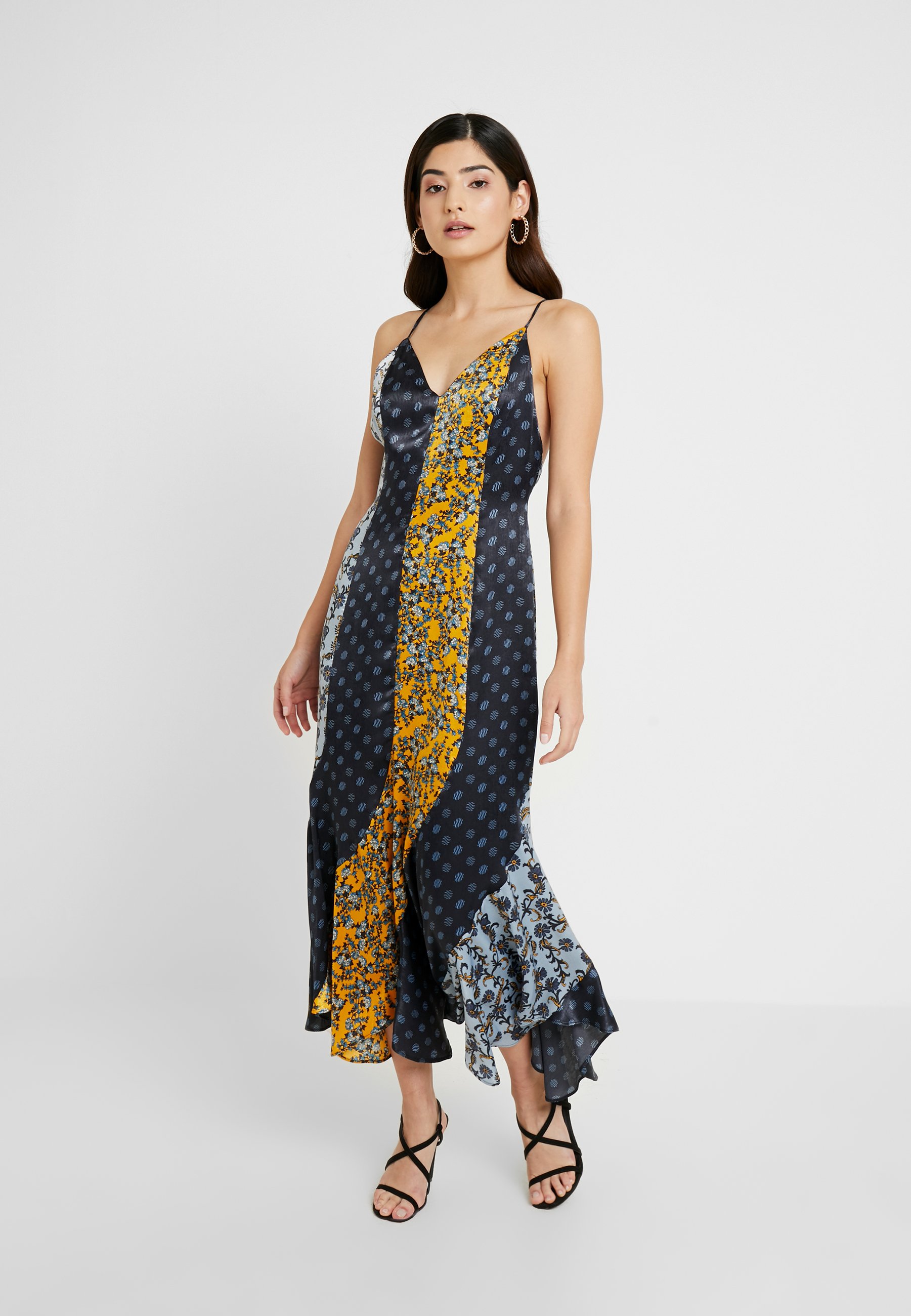 topshop waterfall dress