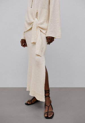 Jupe longue - beige