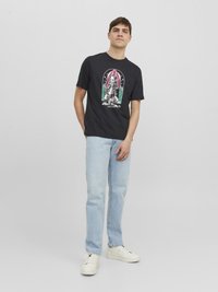 Jack & Jones JORAFTERLIFE TEE - Camiseta estampada - black