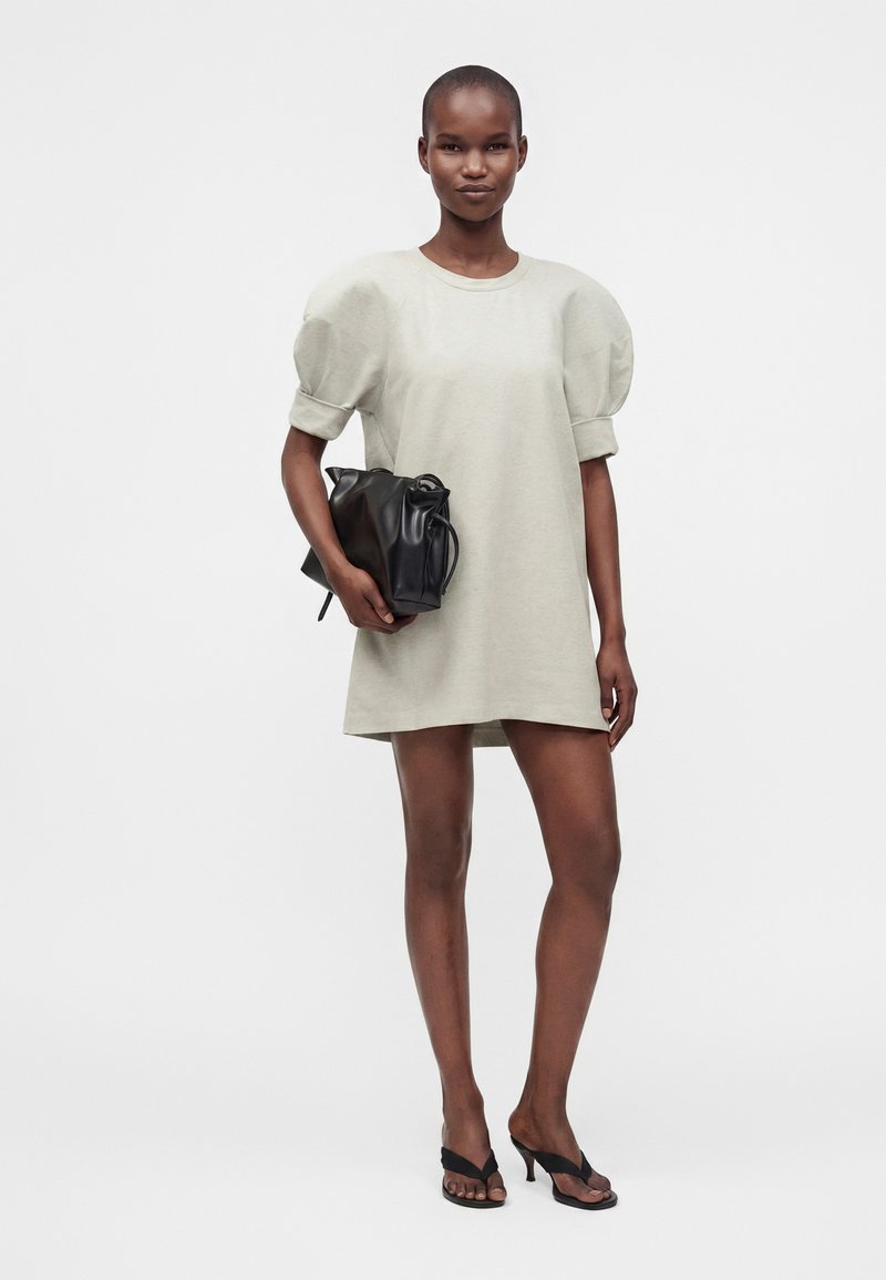 sexy short dresses Georgia Ruched Notch Neck Bodycon Mini Dress • Shop American Threads Women's Trendy Online Boutique White / S