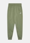 CLUB UNISEX - Treniņtērpa apakšdaļas - oil green/white