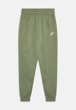 Nike Sportswear CLUB UNISEX - Pantalones deportivos - oil green/white