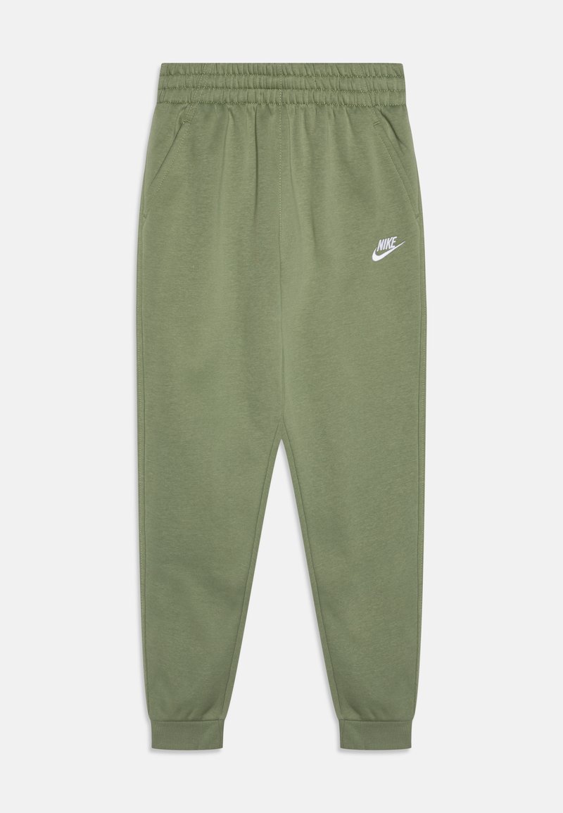 Nike Sportswear CLUB UNISEX - Tepláky - oil green/white