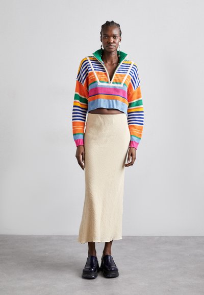 STAUD CROPPED HAMPTON - Neule - multi bayadere