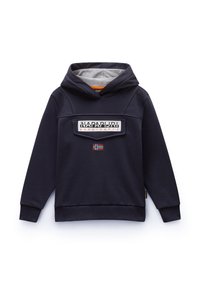 Napapijri BURGEE UNISEX - Jersey con capucha - blu marine