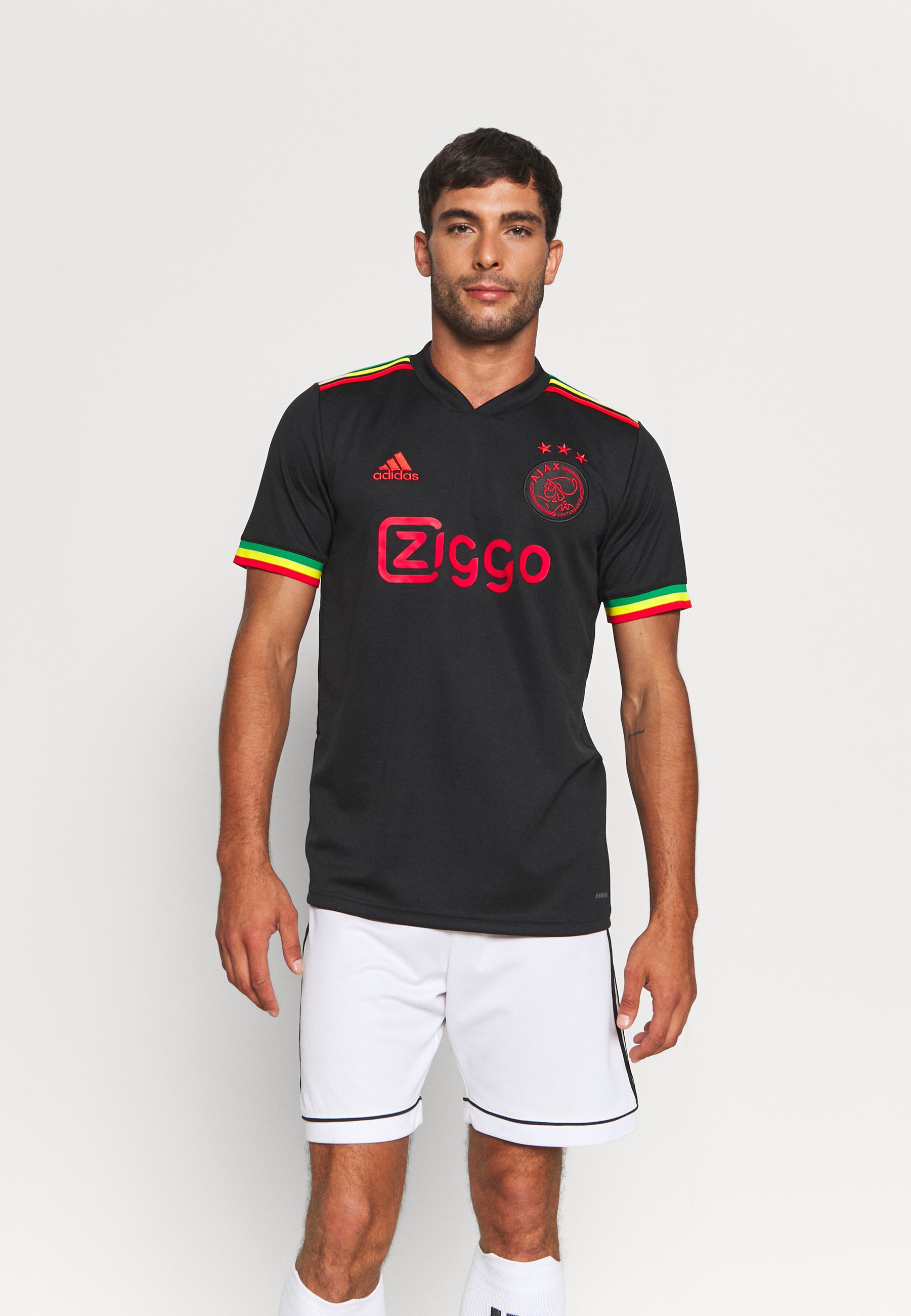 adidas Performance AJAX 3 AMSTERDAM AEROREADY - Article de supporter -  black/noir - ZALANDO.FR