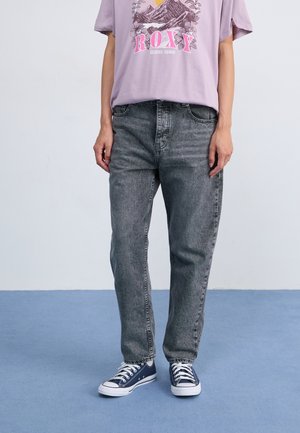 PATTI - Tiesaus kirpimo džinsai - mid grey