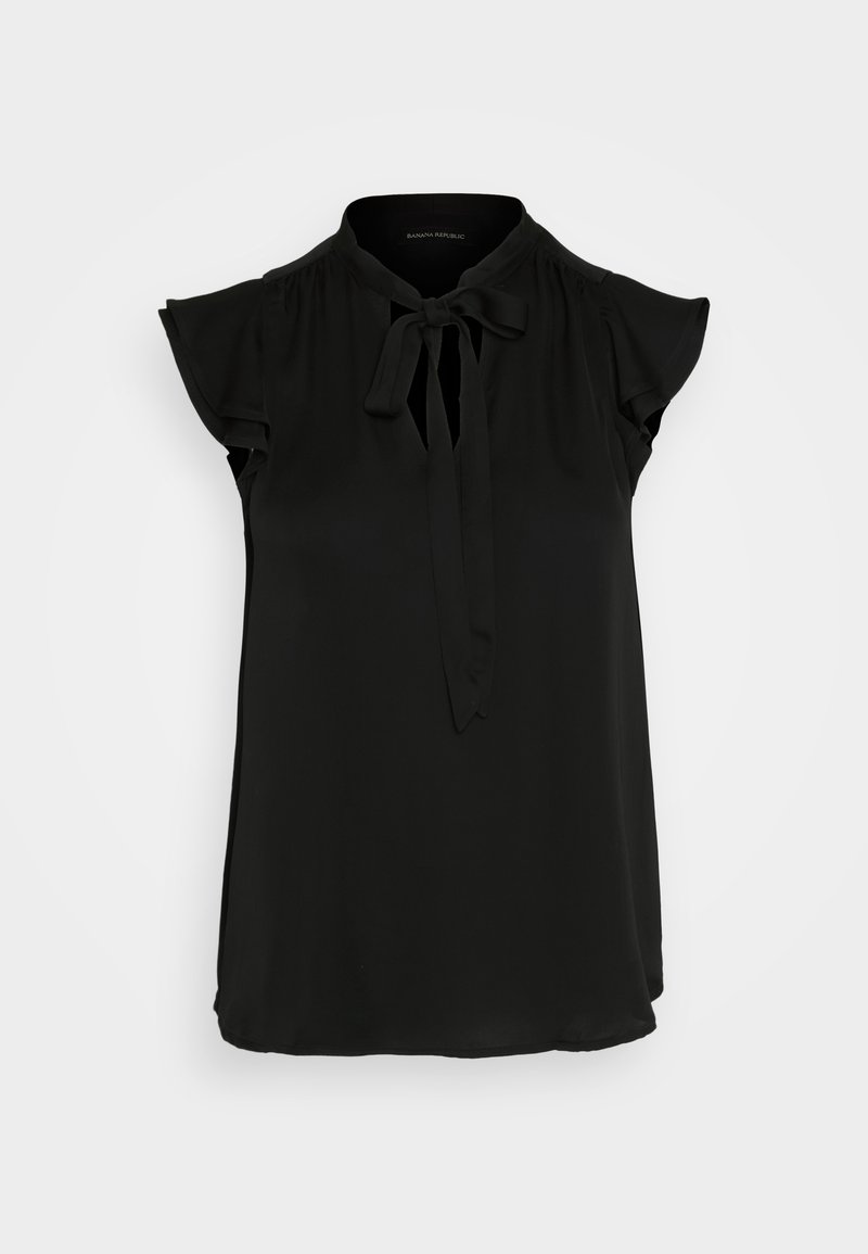 banana republic black polo