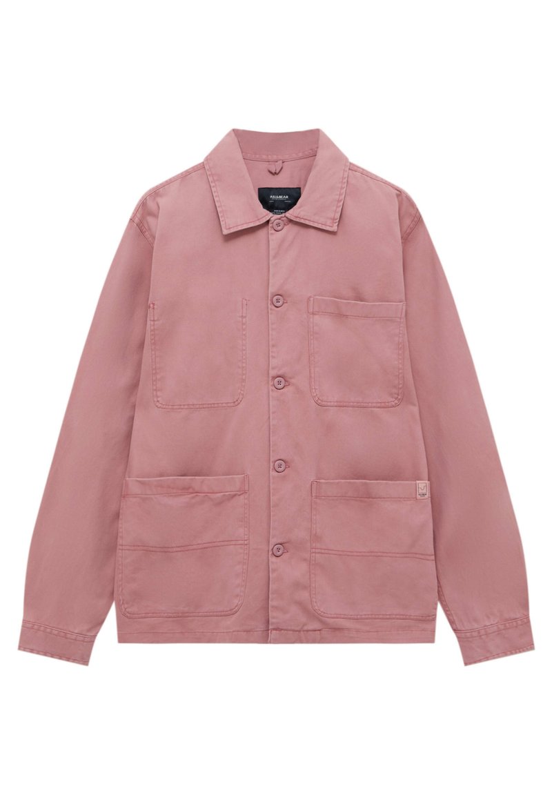 Herren Leichte Jacken | PULL&BEAR BASIC UTILITY Leichte Jacke mottled pink/pink meliert - BV57050 Herren Leichte Jacken | PULL&BEAR BASIC UTILITY Leichte Jacke mottled pink/pink meliert - BV57050