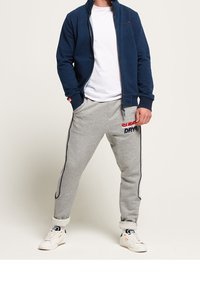 Superdry & Co Felpa con zip - blue