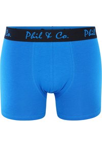 Phil & Co. Berlin 4 PACK - Úzké boxerky - schwarz blau