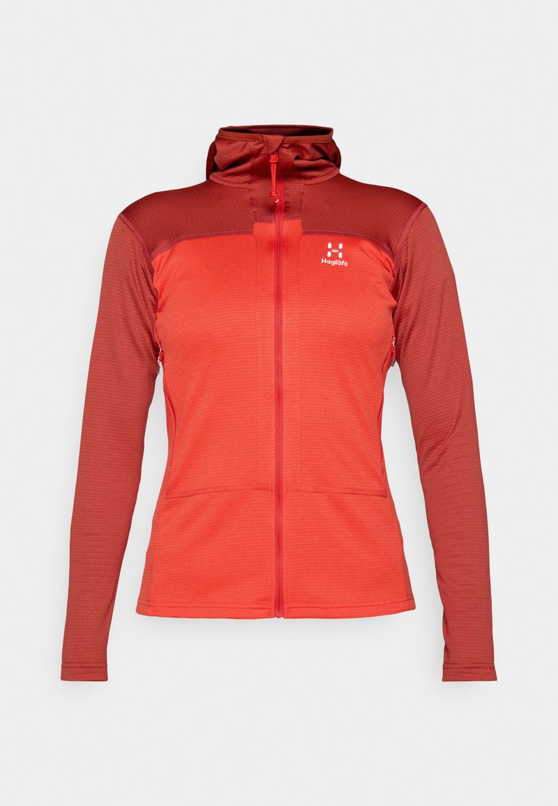 Haglöfs Sweater met rits rood