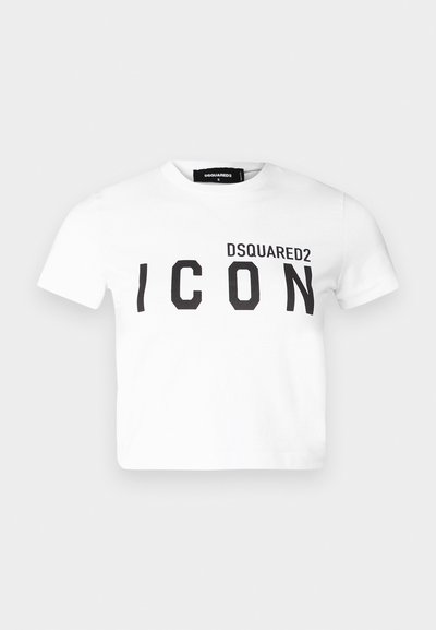 DSQUARED2 ICON BE ICON ICON TEE - Print T-shirt - white