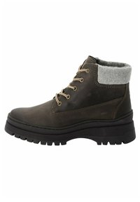 camel active Schnürstiefelette - dunkelbraun
