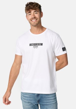 T-shirt con stampa - offwhite