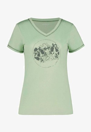 Icepeak BURNHAM - Print T-shirt - hellgrün