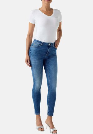 Guess, JEANS GUESS SKINNY 1981 SKINNY TIMELESS MID - Jeans Skinny Fit - blue denim