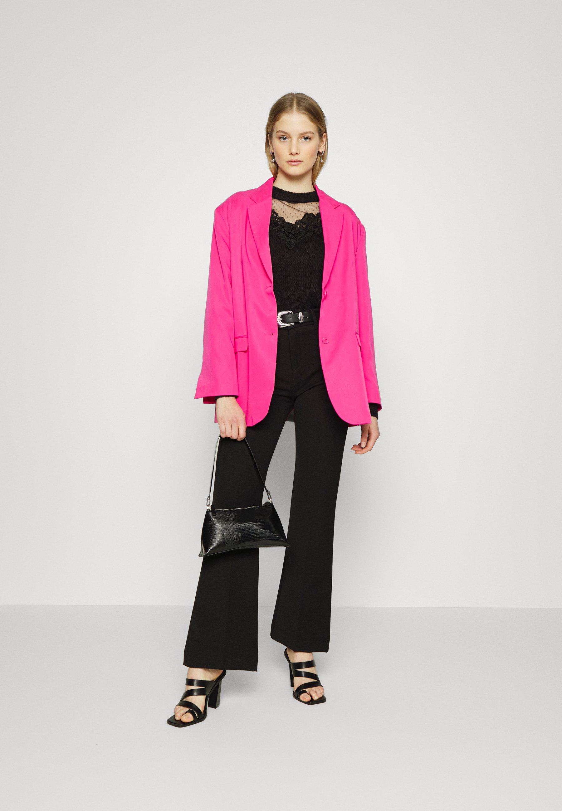 Monki Blazer - pink/fuxia - Zalando.it