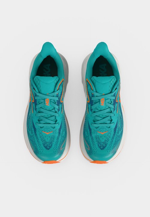 Hoka Clifton 10 - Night Glow Blue / Electric Aqua — photo 5