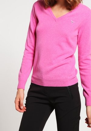 Jumper - mottled pink