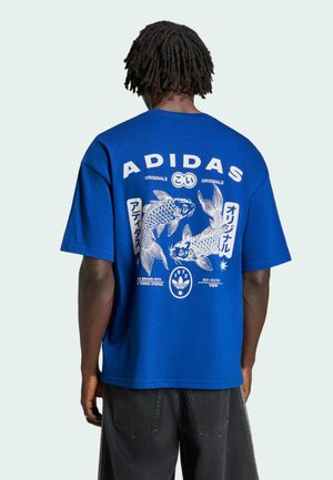 adidas Originals, KOI GFX TEE - T-Shirt print - royal blue