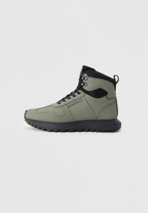 DUSTY - Baskets montantes - olive/black