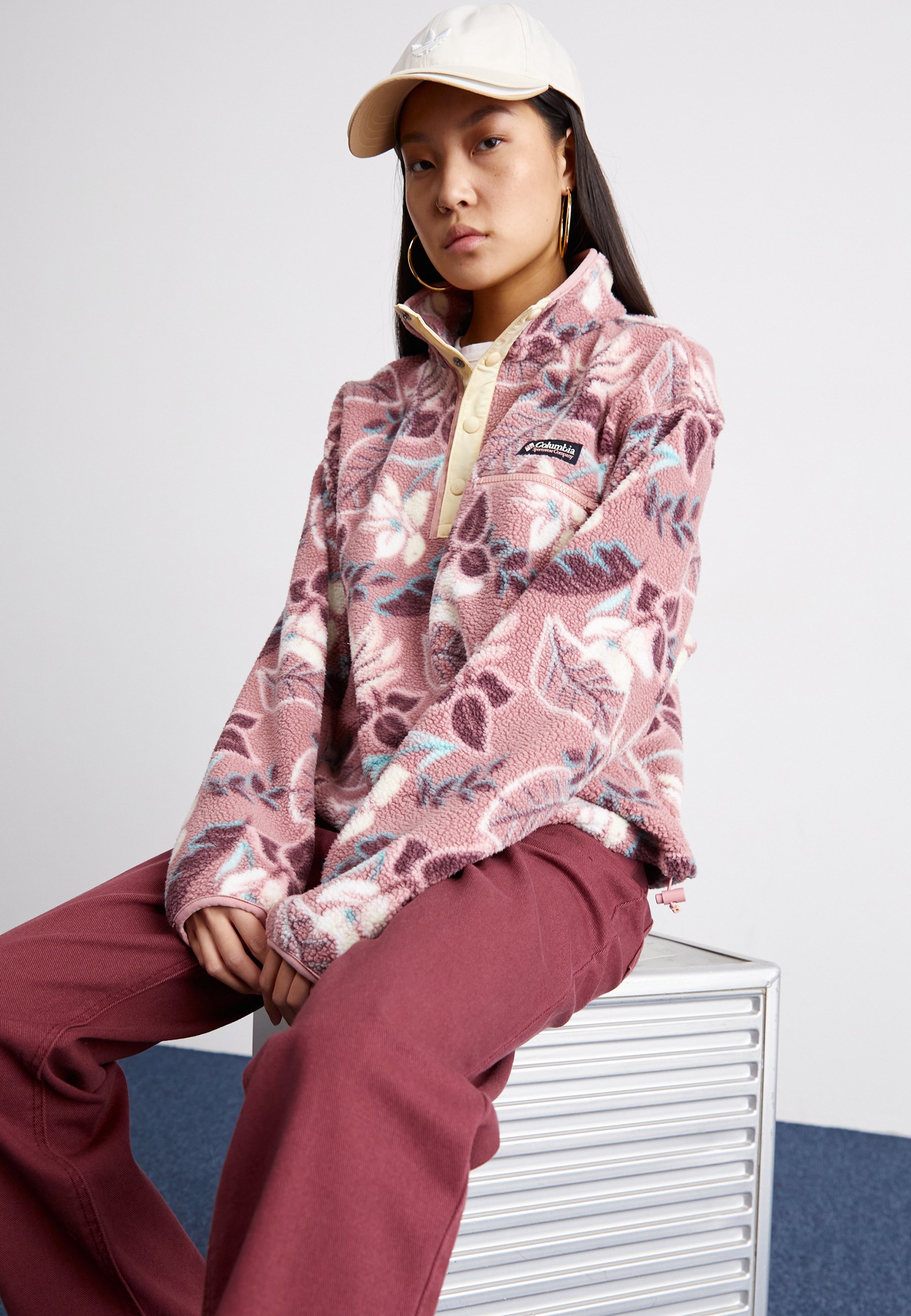 Columbia HELVETIA™ II - Bluza z polaru/jagodowy - Zalando.pl