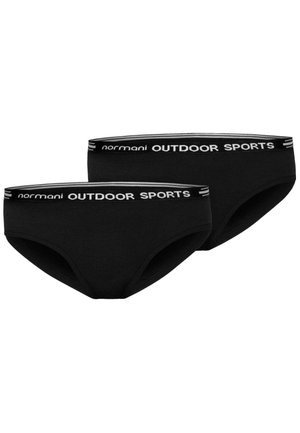 normani Outdoor Sports 2ER PACK RWS MERINO Hipster  Unterwäsche  - Slip - schwarz