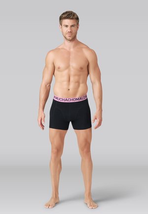 MUCHACHOMALO, 7-PACK LIGHT SOLID - Kitsad bokserid - black