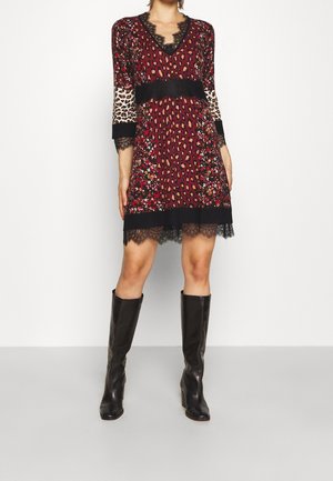 Abito in maglia - red