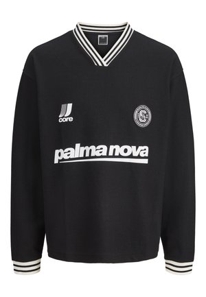 Jack & Jones, CLUB FOOTBALL CREW NECK - Sweater - black
