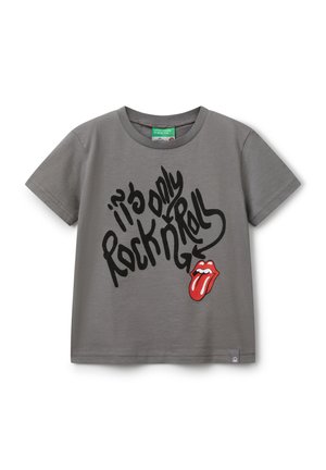 Print T-shirt - grey