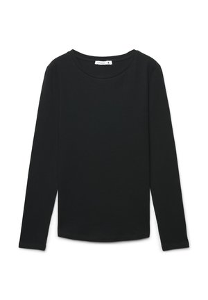 Terranova, T-SHIRT BASIC A TINTA UNITA - Maglietta a manica lunga - nero