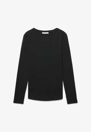Terranova, T-SHIRT BASIC A TINTA UNITA - Maglietta a manica lunga - nero