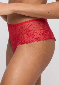 Marie Jo SHORTY RECOUVERT DE BRODERIE JANE NATUREL - Slip - true red
