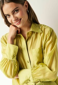 Next LONG SLEEVE - Košilová halenka  - green