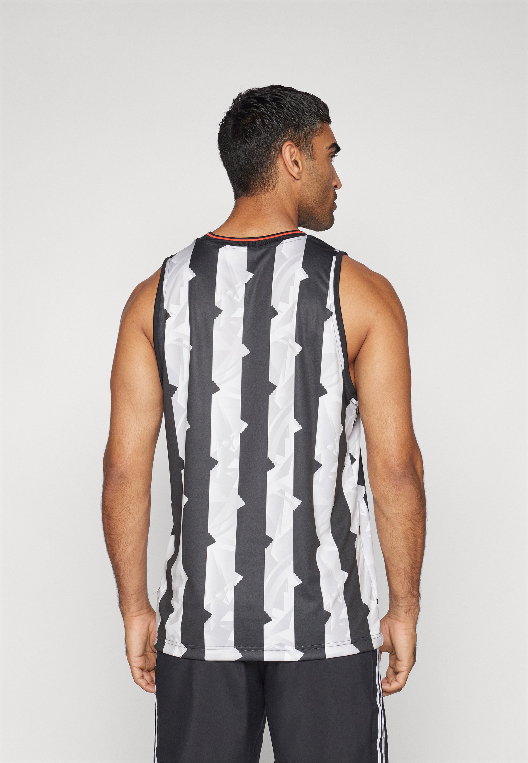★★Adairs★★ Tiro Tank Top Black Grey IW3572 adidas House of Tiro Tank Top - Black | adidas India