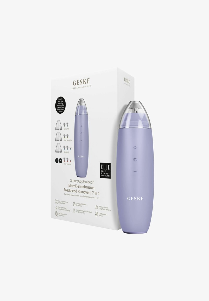 GESKE - MICRODERMABRASION BLACKHEAD REMOVER | 7 IN 1 - Ansiktsvård - tillbehör - purple, Förstora