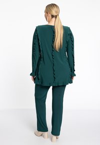 YOEK Blouse - dark green