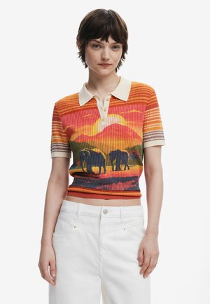 Desigual ELEPHANT - Poloshirt - yellow