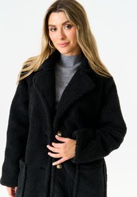 GINI LONDON LONGLINE - Winter coat - schwarz