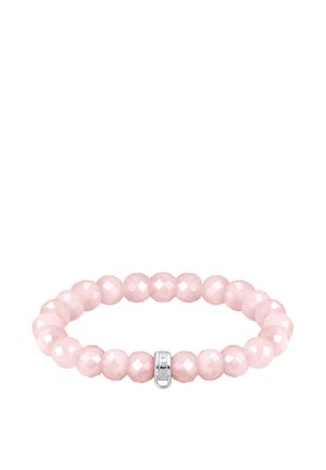 BEAD-QUARZ - Armband - silberfarben/pink