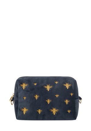 BEE - Kosmetiktasker - blue-gold graphic print